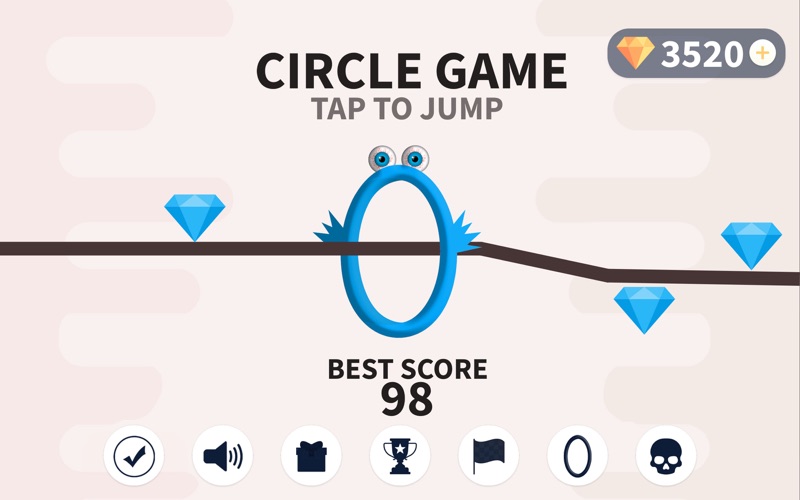 circle run - tap tap・fun games iphone screenshot 2