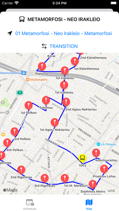 Metamorfosi Bus Screenshot