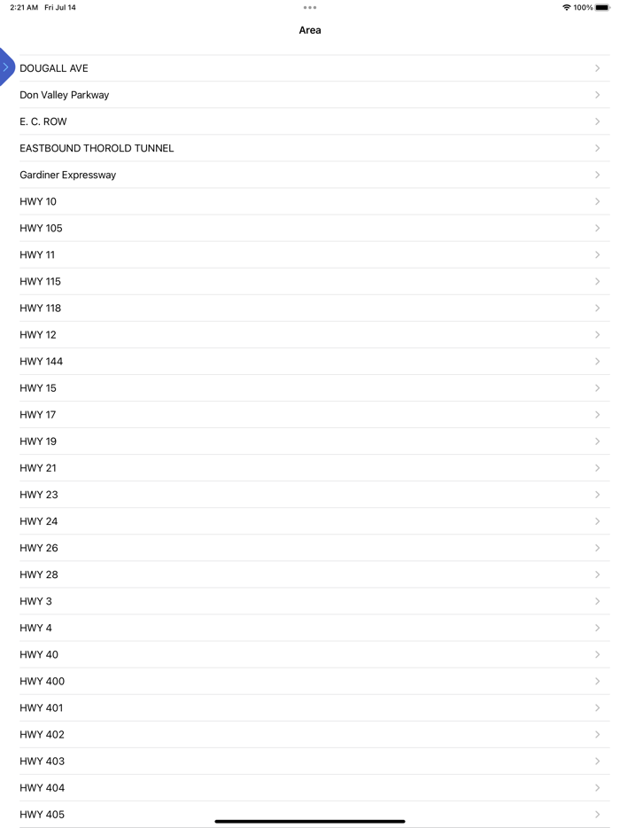 Live Traffic - Toronto