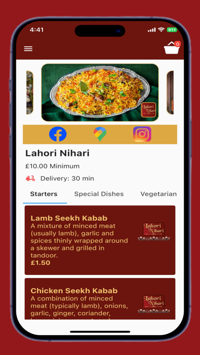 Lahori Nihaari London Screenshot