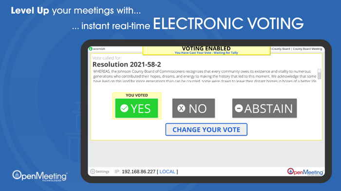 OpenMeeting Member App