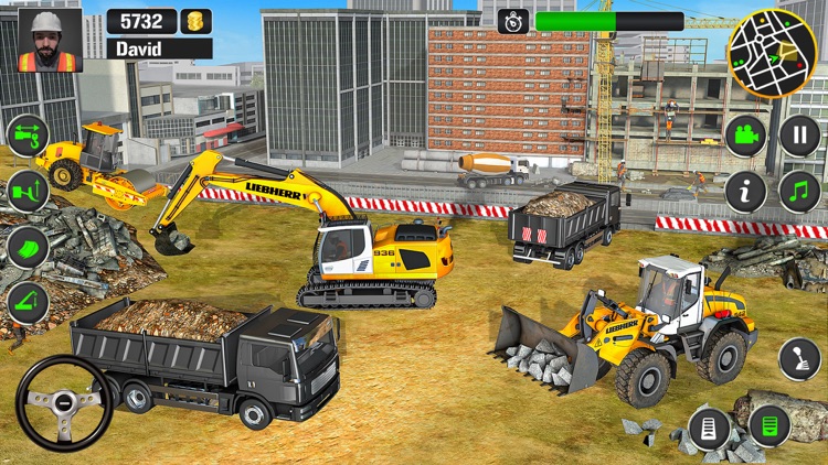 Excavator Construction Game 3d screenshot-3
