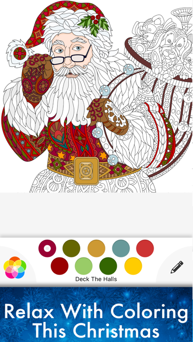 Christmas : Coloring Pagesのおすすめ画像1