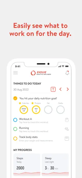 Game screenshot Evolve Health and Wellness apk