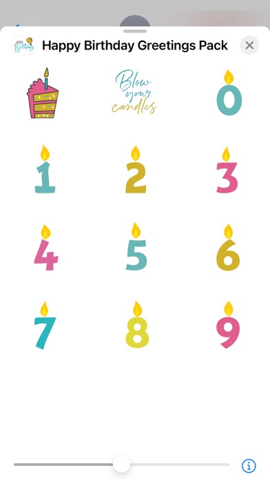 Happy Birthday Greetings Pack Screenshot