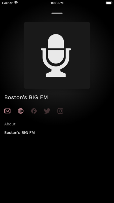 Boston's BIG FM Screenshot