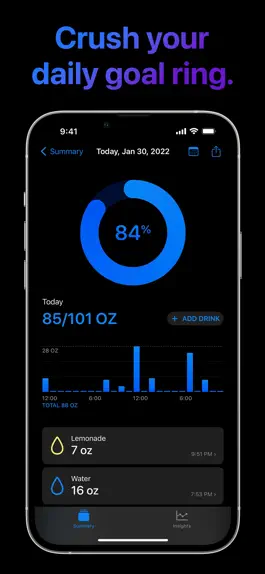 Game screenshot Aqua - Smart Water Tracker apk