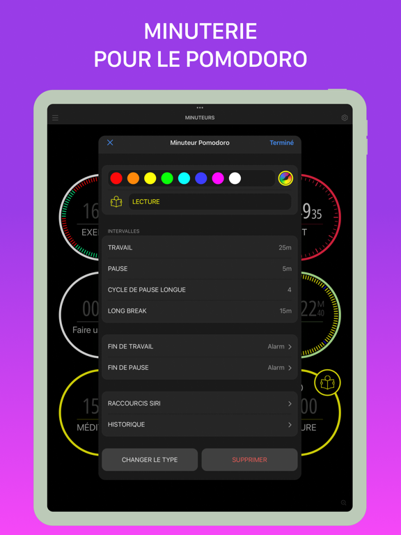 Screenshot #6 pour MultiTimer: Multiple timers