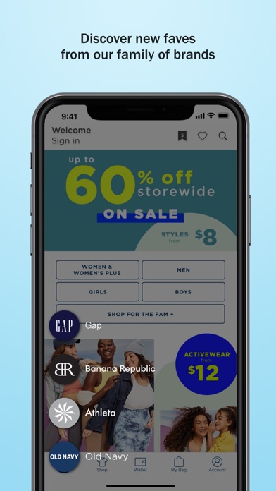 Old Navy: Shop for New Clothes Screenshot