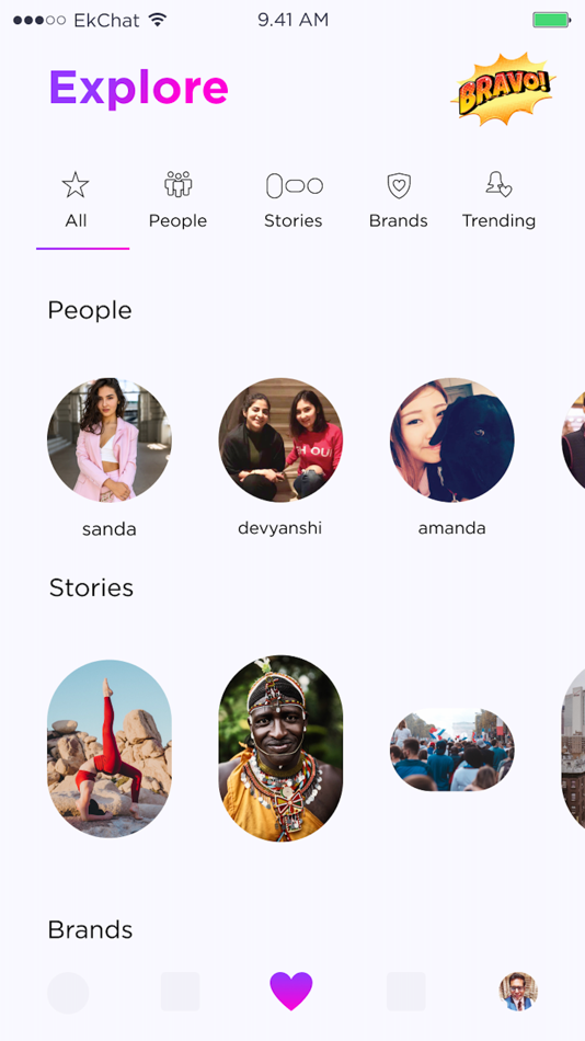 #3. E. (iOS) 由: EkChat Inc.