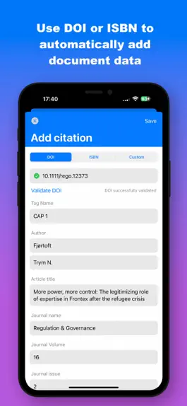 Game screenshot Citation Styles mod apk