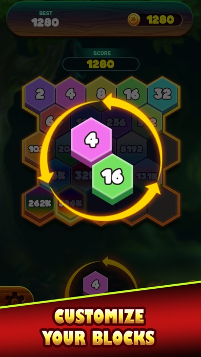 Hexa Number Block Puzzle Screenshot