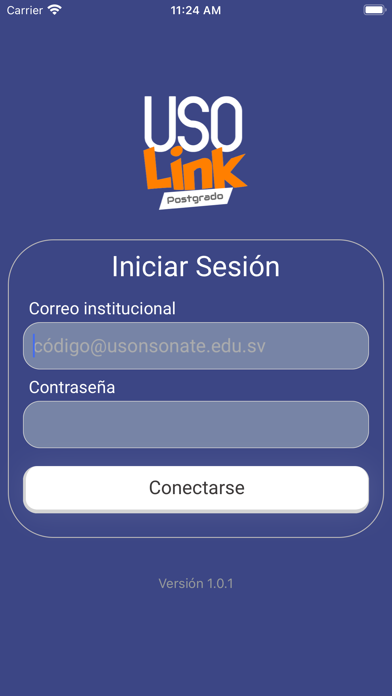 UsoLink Postgrado Screenshot