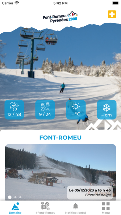Screenshot #1 pour Font Romeu