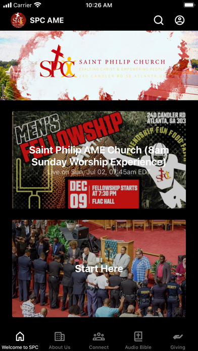 St. Philip AME Screenshot