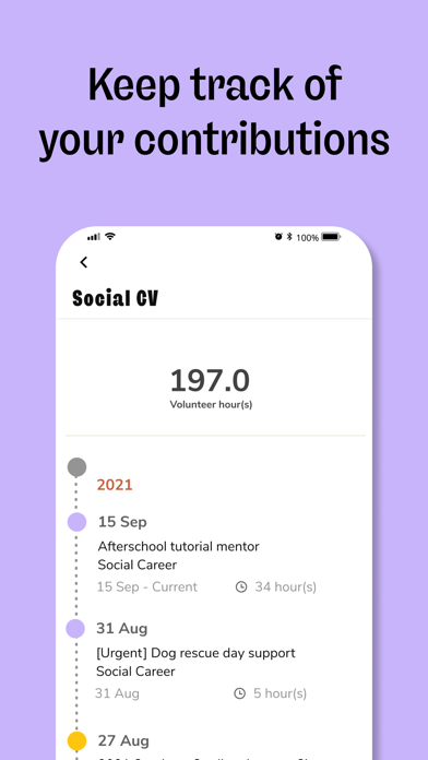 Social Career Screenshot