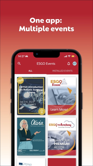 Screenshot #1 pour ESGO Gynae Oncology Events
