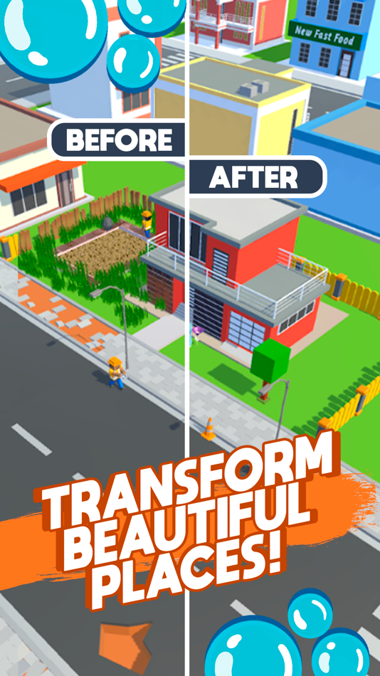 #2. Cleaning Idle (iOS) 由: Prota Games Studio