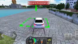taxi car simulator iphone screenshot 1