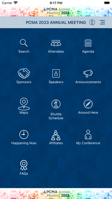 PCMA 2023 Annual Meeting Screenshot