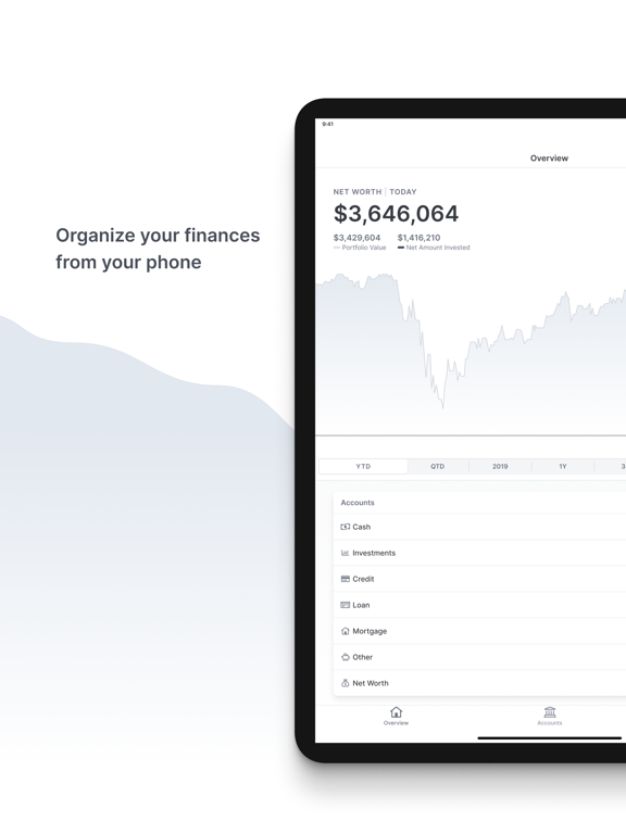 BRG Wealth iPad screenshot 1 - Finance app