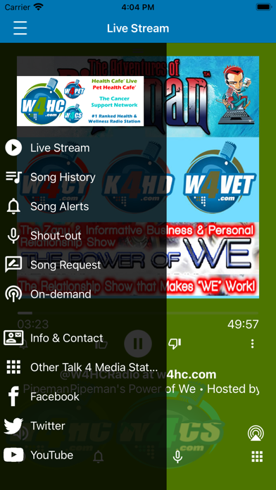 W4HC Radio & W4CS Radio Screenshot