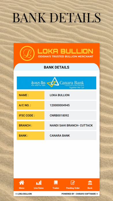 LOKA BULLION LIVE Screenshot