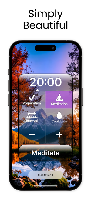 ‎Meditate Meditation Timer Screenshot