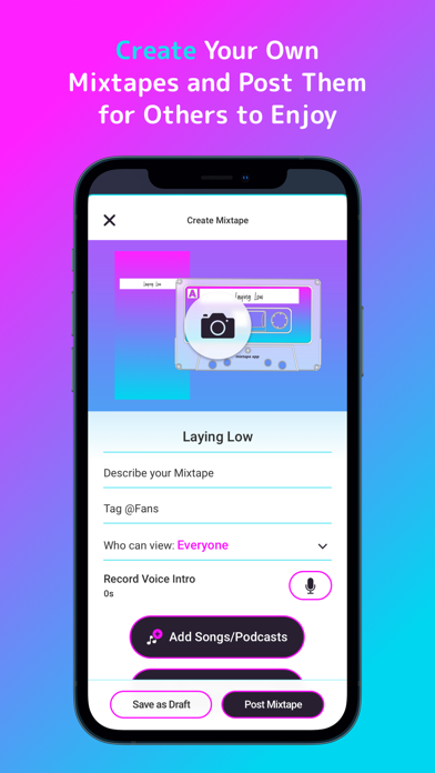 Mixtape Social Music Screenshot