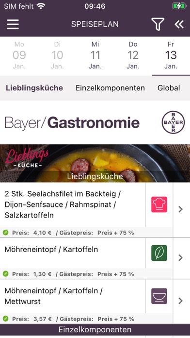 Bayer Gastronomie screenshot 4