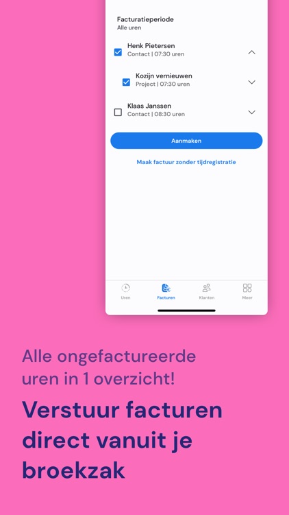 Half5 - Registreer, factureer!