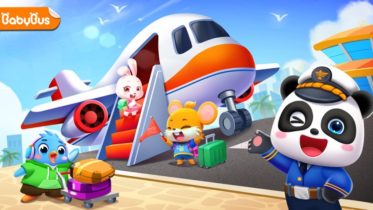 Baby Panda's Airport