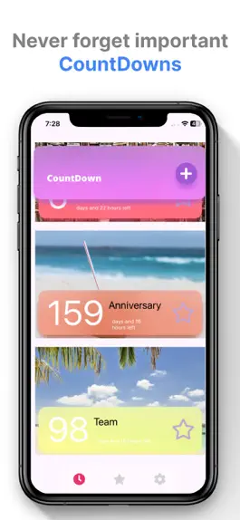 Game screenshot Vacation Countdown Widget apk