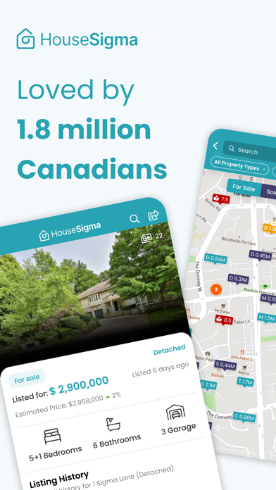 HouseSigma Canada Real Estate Screenshot