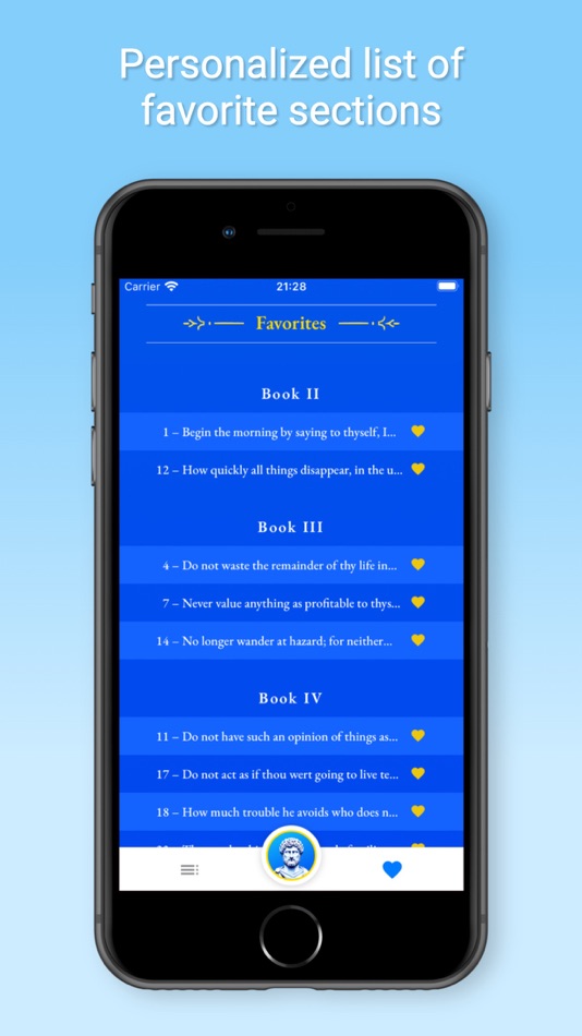 #3. Meditations by Marcus Aurelius (iOS) 由: Amund Ring