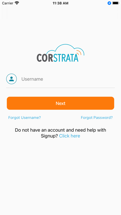 Corstrata Health Screenshot