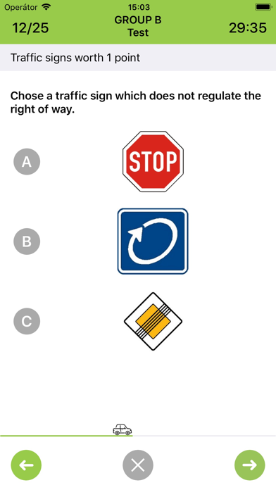 Driving school tests - Czechia Screenshot