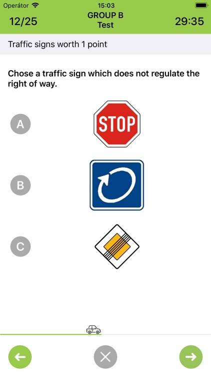 Driving school tests - Czechia screenshot-3