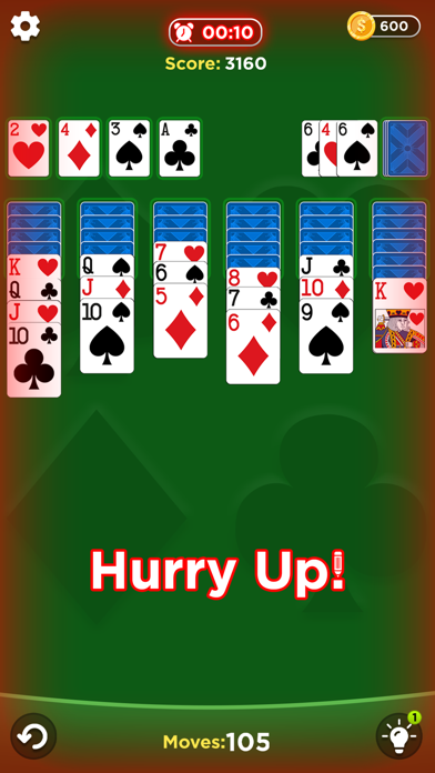 TriPeaks Solitaire Bingo Cards Screenshot