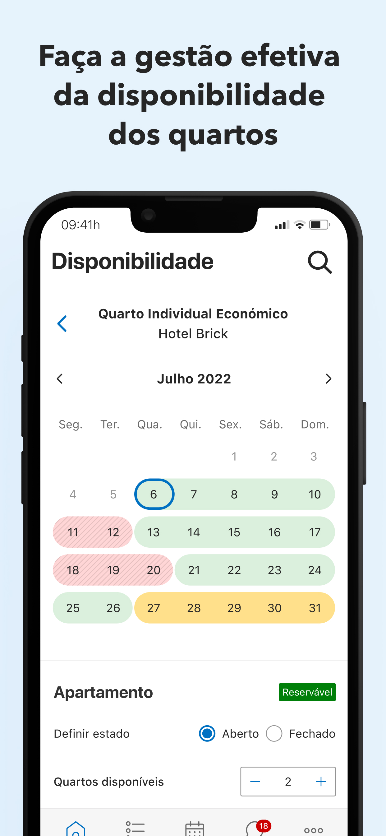 Pulse para Booking.com