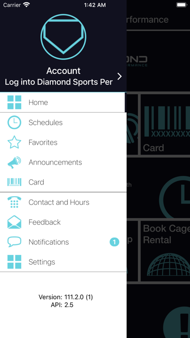 Diamond Sports Performance Screenshot