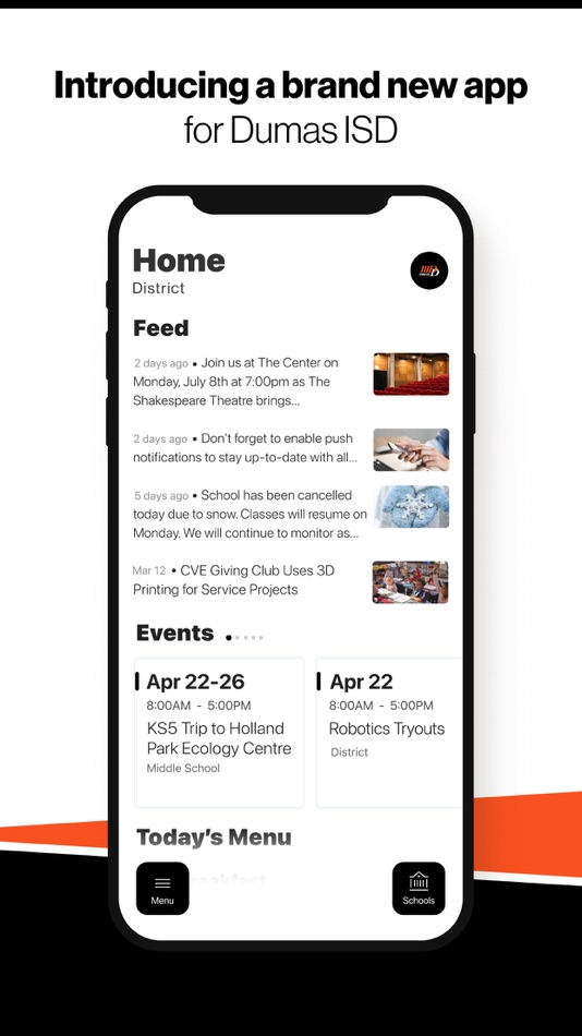 #1. Dumas ISD (iOS) 由: Dumas Independent School District