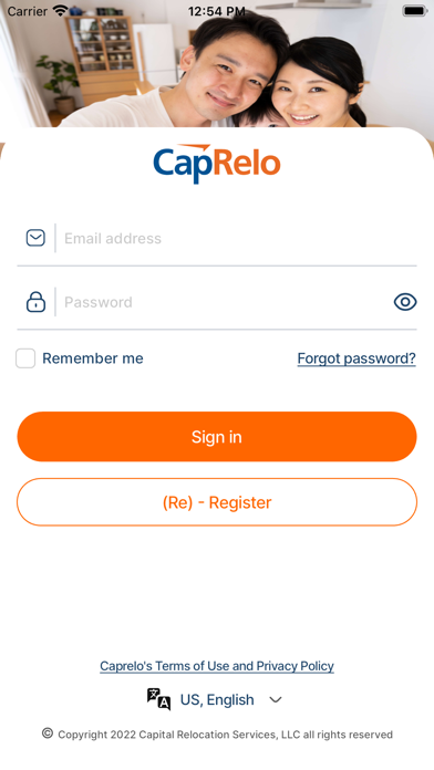 CapRelo Companion Screenshot