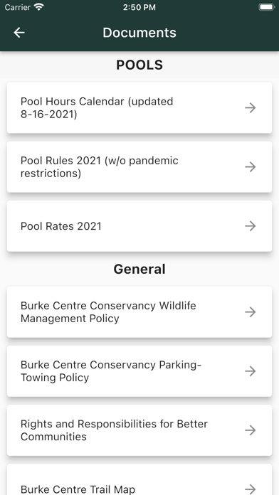 Burke Centre Conservancy Screenshot