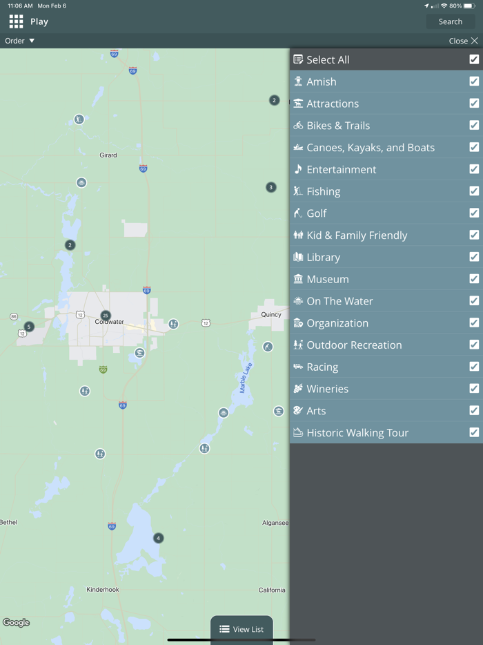 Coldwater Country MI