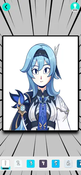 Game screenshot Coloring Bk For Genshin Impact hack