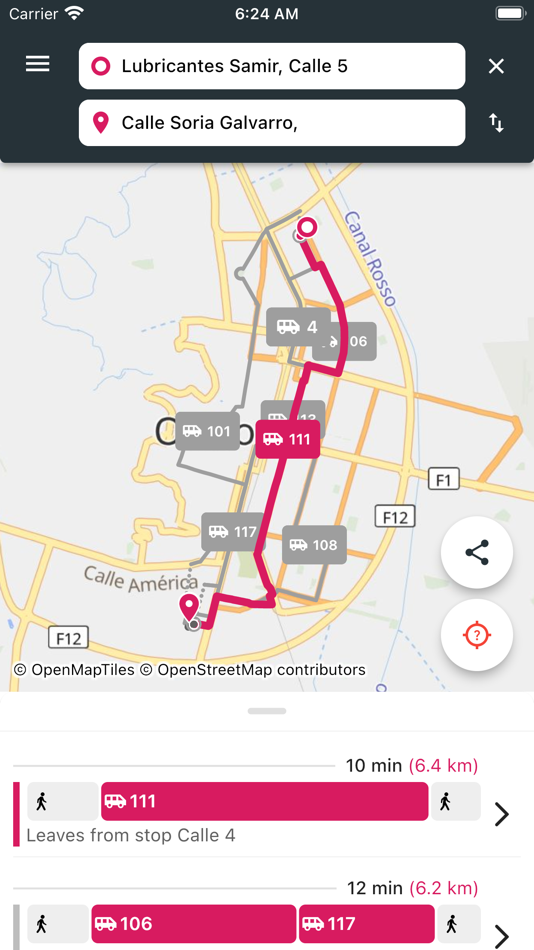 #2. Quirqui Rutas (iOS) 由: Trufi Association e.V.