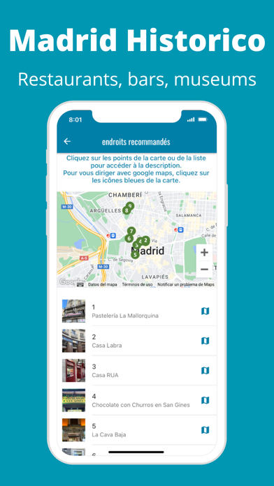 Screenshot #3 pour Walking Tour Madrid Historico