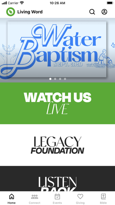 Living Word Church Rockland Screenshot