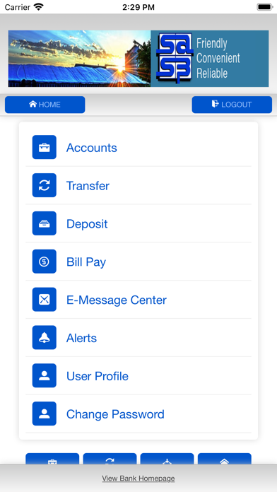 Swedish American State Bank Screenshot